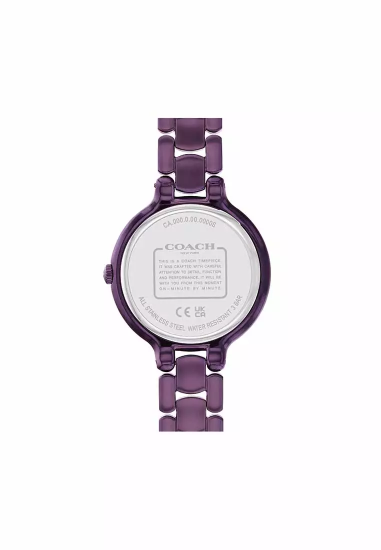 Chelsea Women's Watch Ionic Plated Purple Steel Strap - Purple Dial 14504353