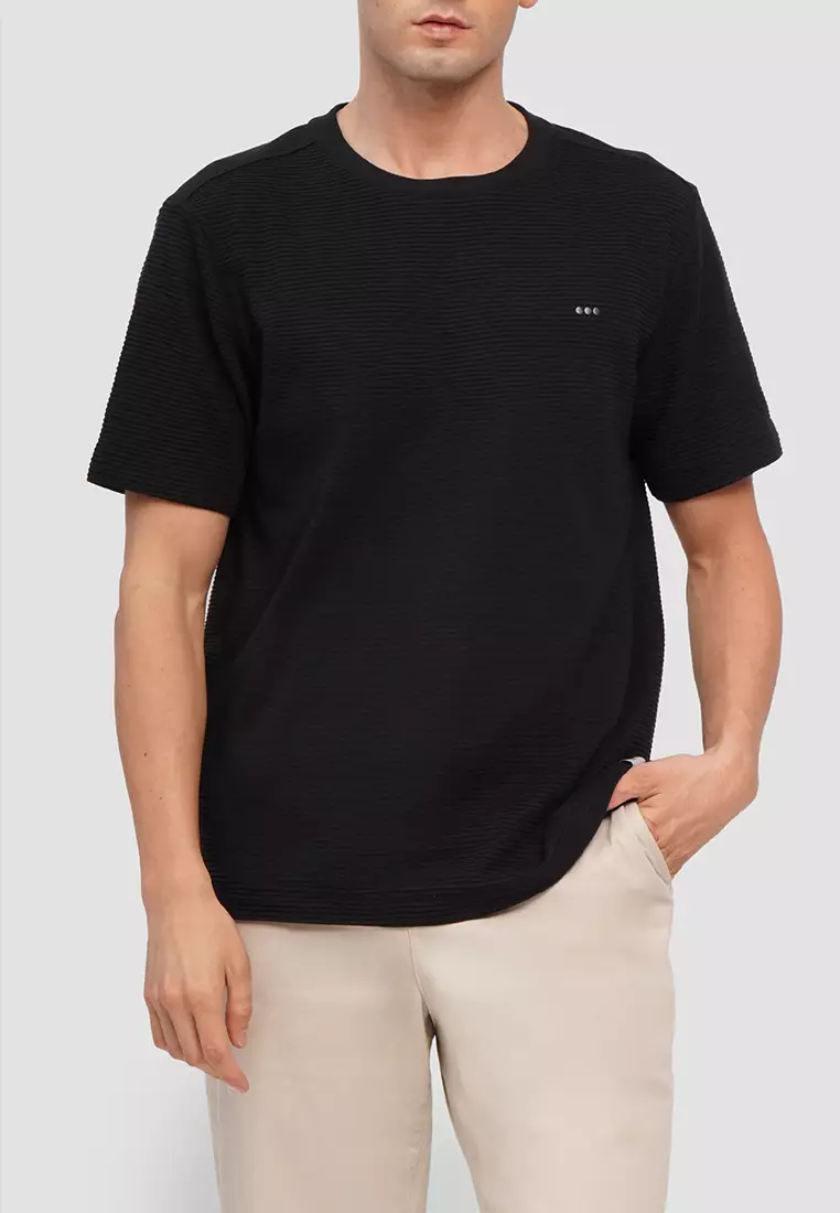 O.O.O. Textured T-Shirt