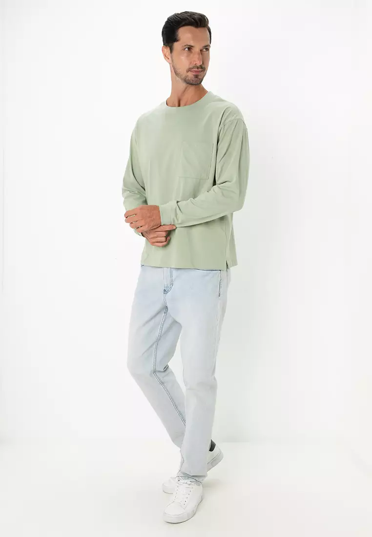 Long Sleeves Pocket T-Shirt