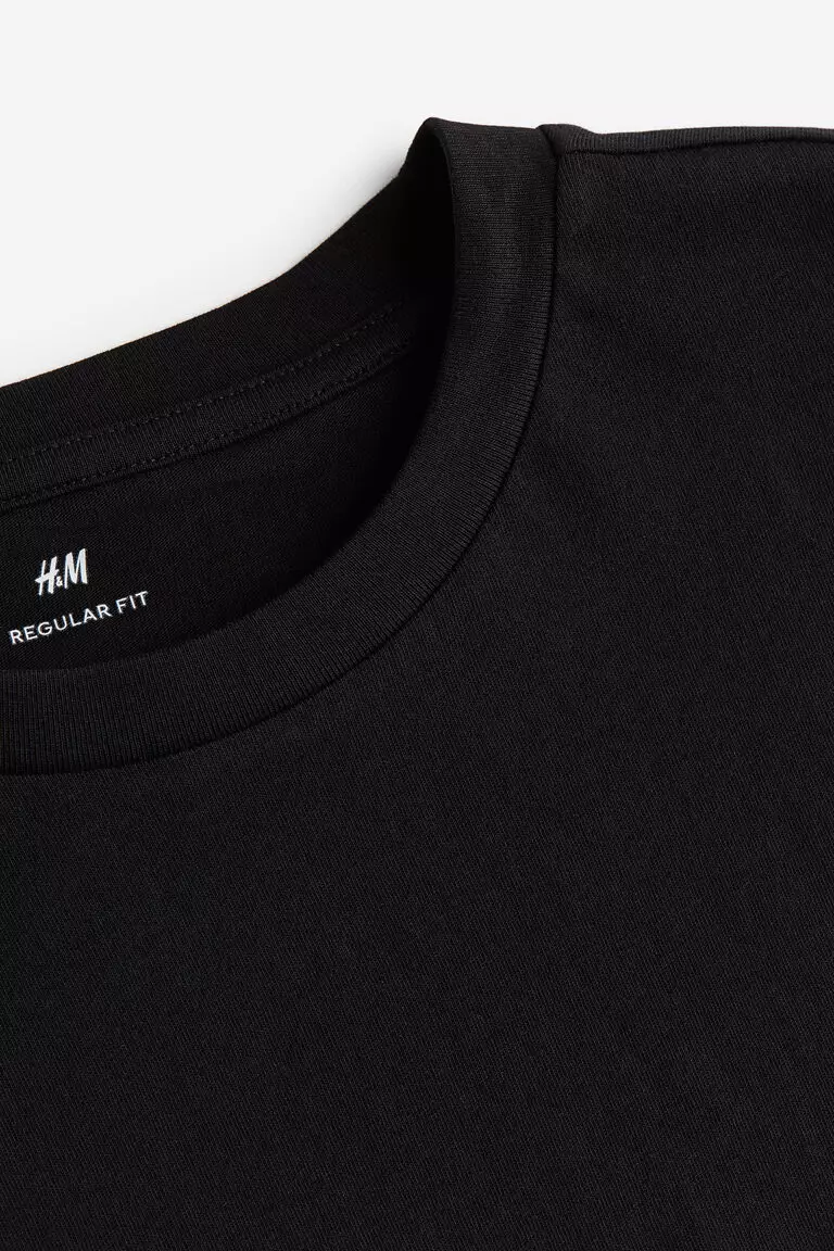 3-pack Regular Fit Round-neck T-shirts