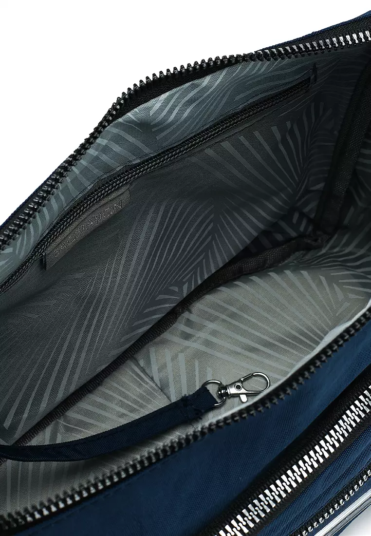 Metallic Series Crinkle Nylon Crossbody Bag