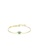 Rouse gold S925 Korean Geometric Bracelet A4DC7AC0968B6EGS_1