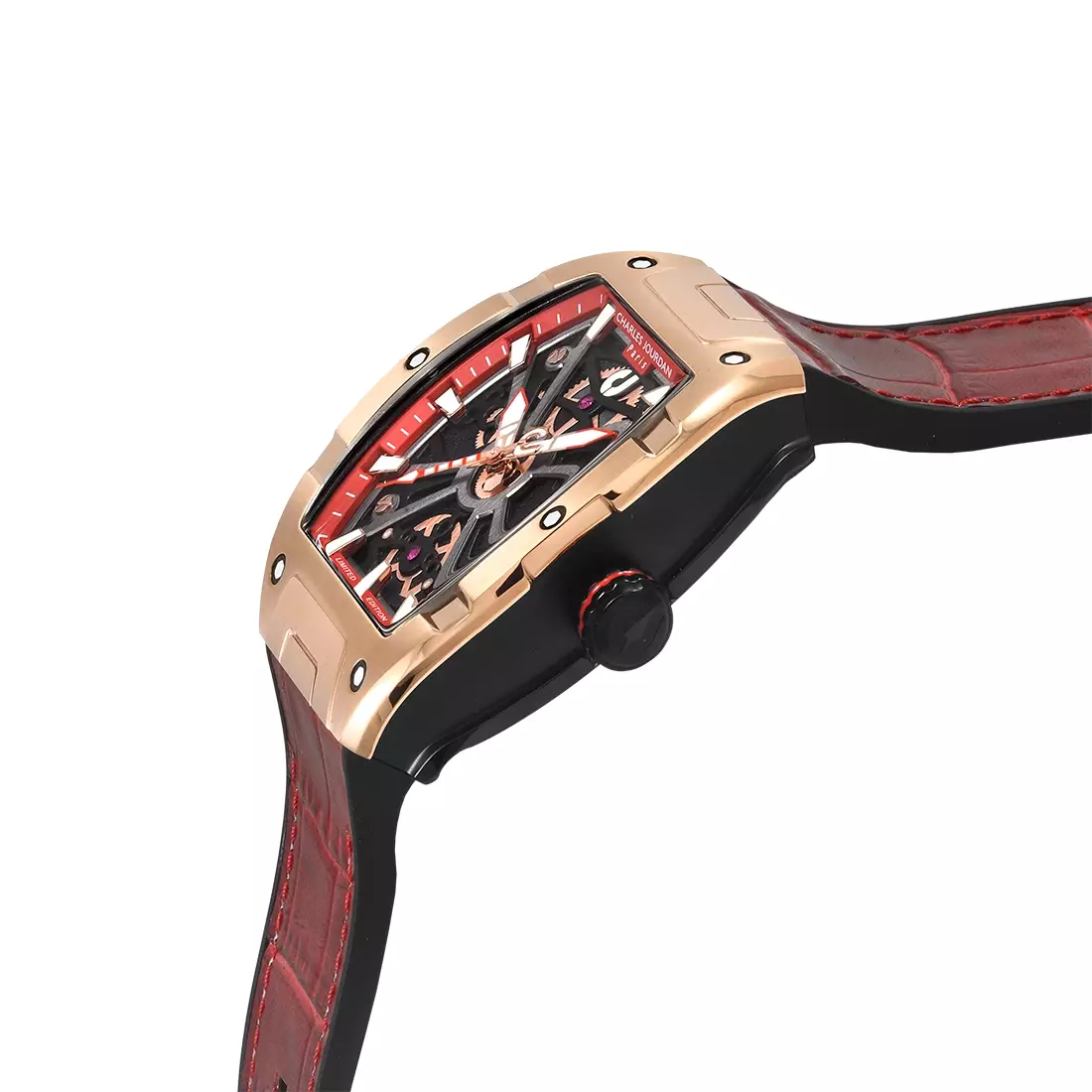 Jam Tangan Pria Charles Jourdan Automatic CJ03-1062LE