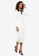 MISSGUIDED white Petite Contrast Collar Midaxi Dress D7C58AAD72C1BAGS_3