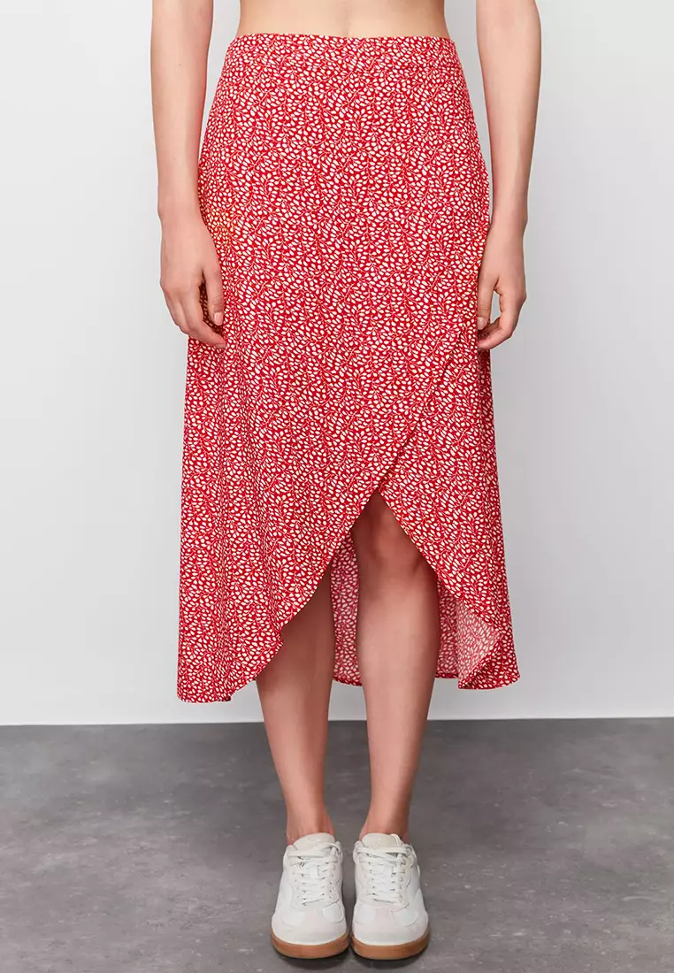 Floral midi skirts online cheap