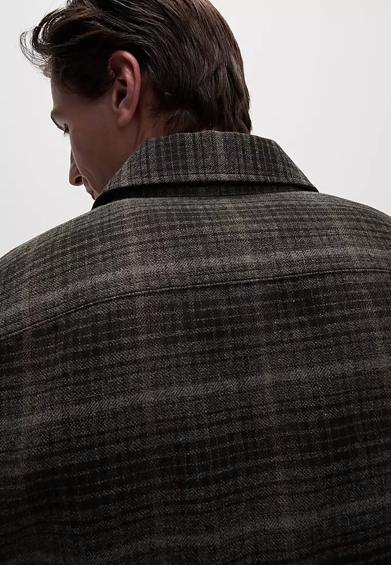 Checked Overshirt