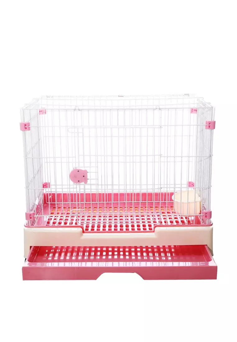 Buy PET THE COMPANY Heavy Duty Dog Cages With Wheels Flat Roof 2023 Online ZALORA Philippines