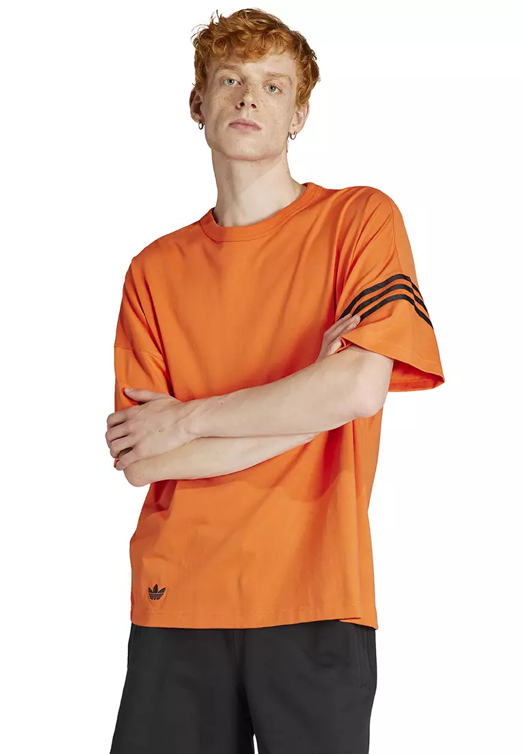 Adidas orange tee online