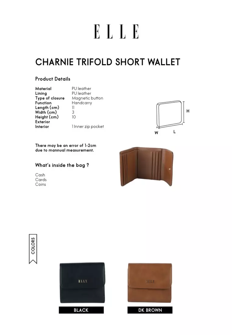 CHARNIE TRIFOLD SHORT WALLET