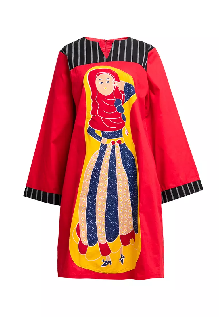 Tifa Dress Lengan Pendek