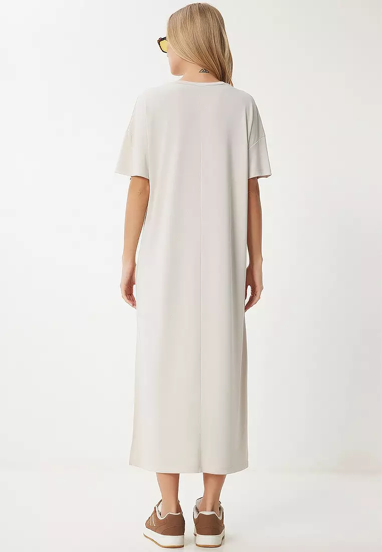 Oversize Basic Summer Knitted Dress