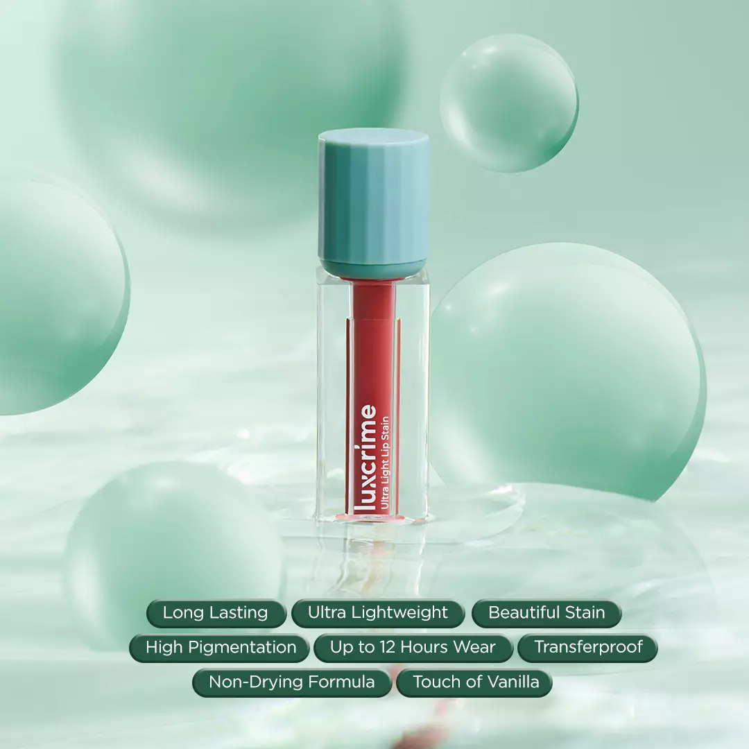 NEW Luxcrime Ultra Light Lip Stain - Crimson