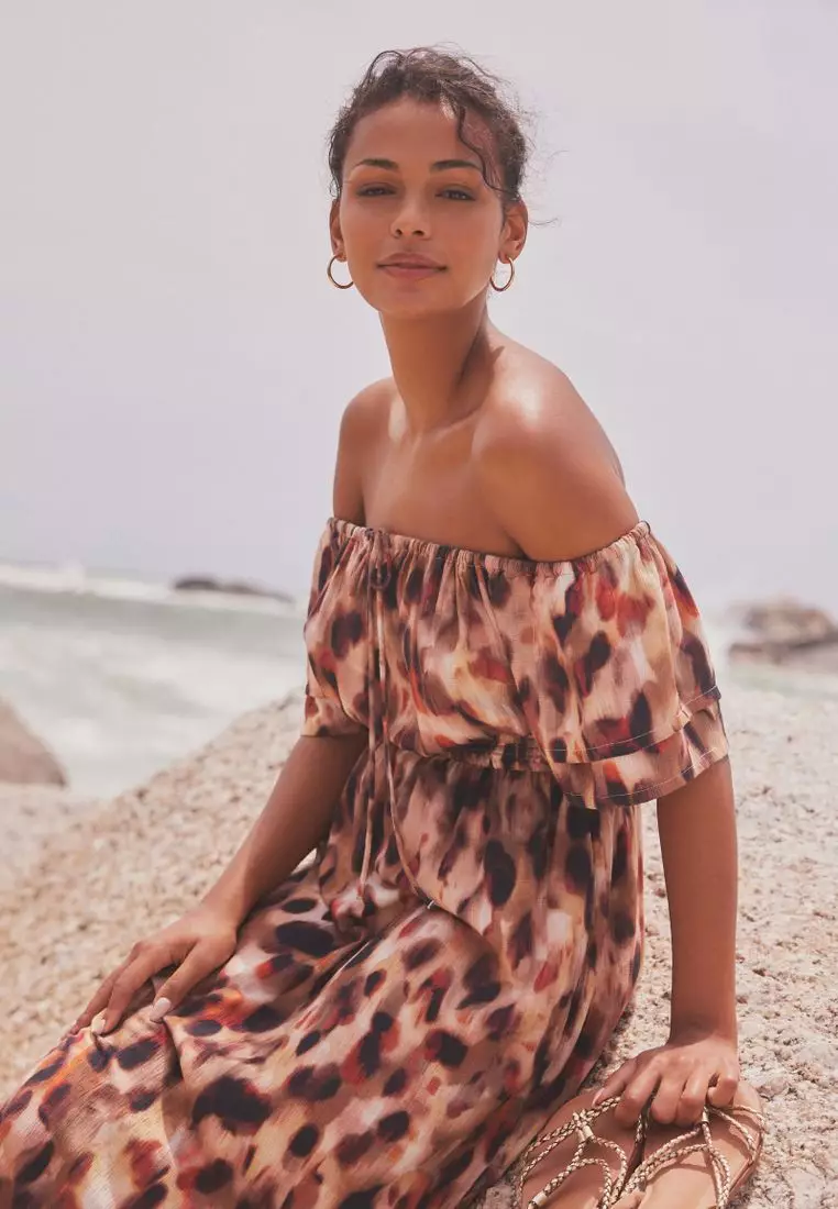 NEXT Off Shoulder Summer Dress 2025 Buy NEXT Online ZALORA