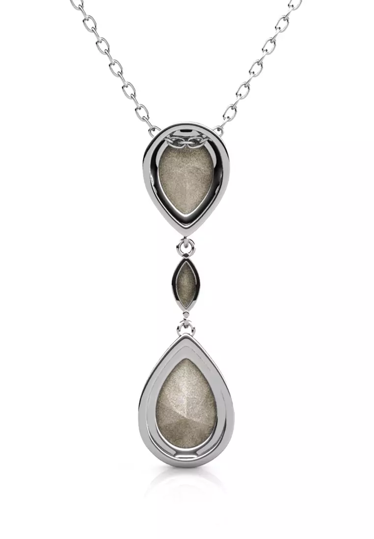 Layla Drop Pendant - Kalung Crystal Swarovksi by Her Jewellery