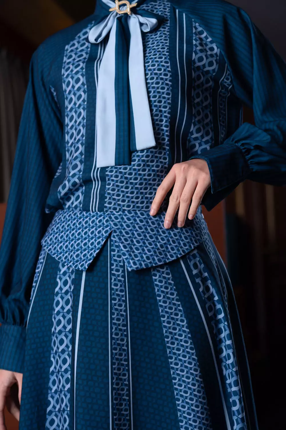 Klamby - Minera Skirt Blue Pansy