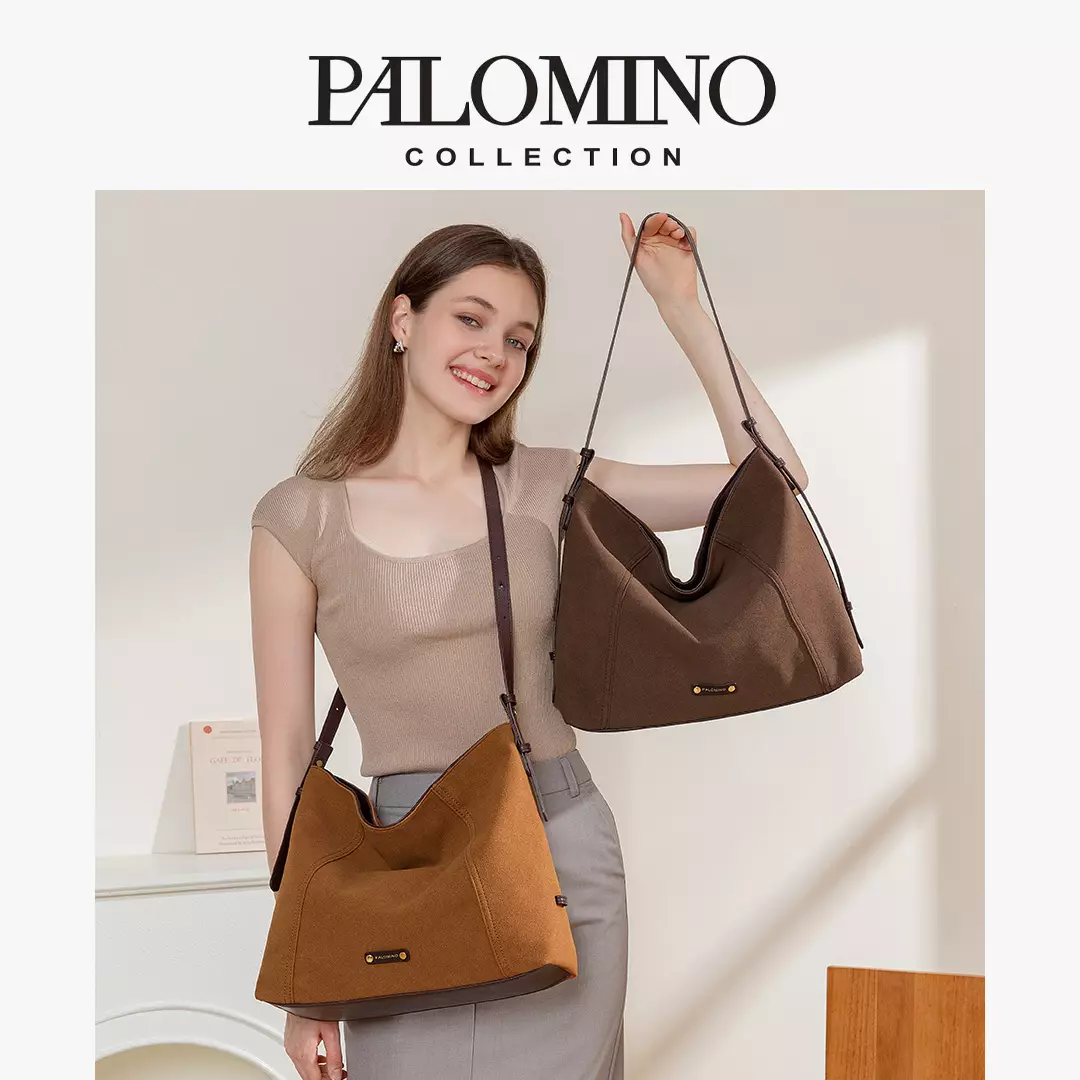 Palomino Givana Shoulderbag Wanita Warna Espresso
