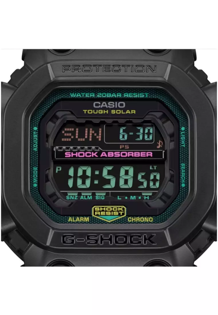 Casio G-Shock Digital Black Resin Strap Men Watch GX-56MF-1DR