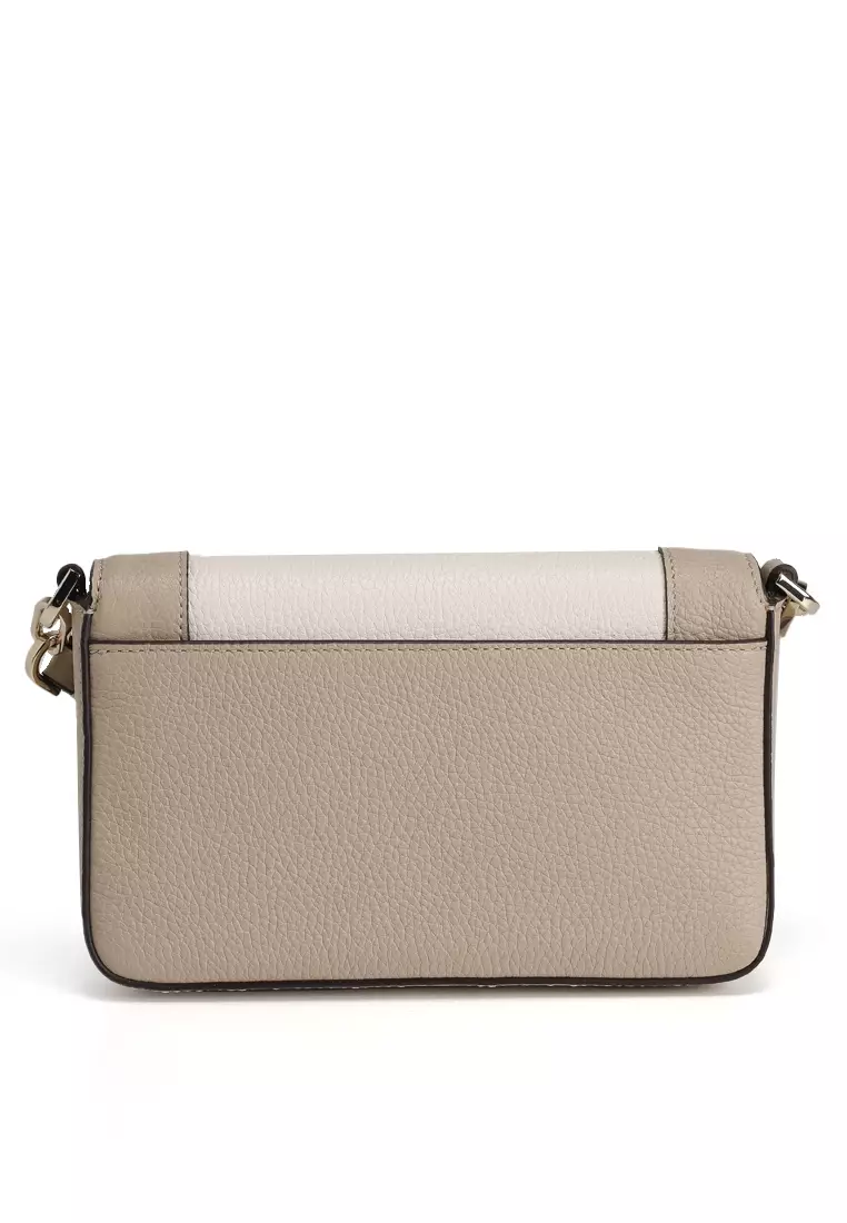 Lena Colorblock Mini Flap Crossbody Bag (cv)