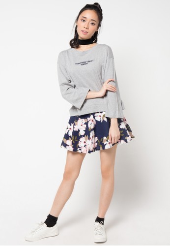 Flower Flare Skirt