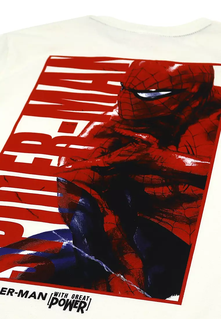 Mens Licensed Graphic T-Shirt "With Great Power"