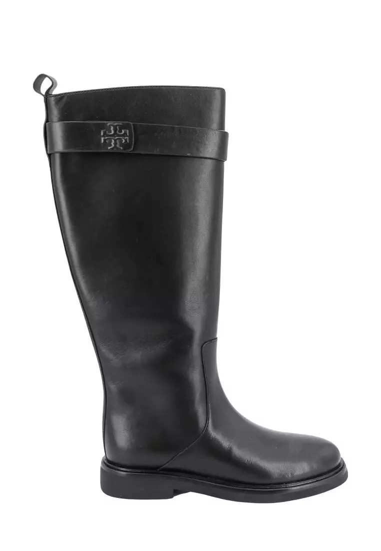 Tory burch 2025 black boots
