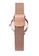 Milliot & Co. orange Harper Rose Gold Mesh Strap Watch 9386FAC76F4216GS_4