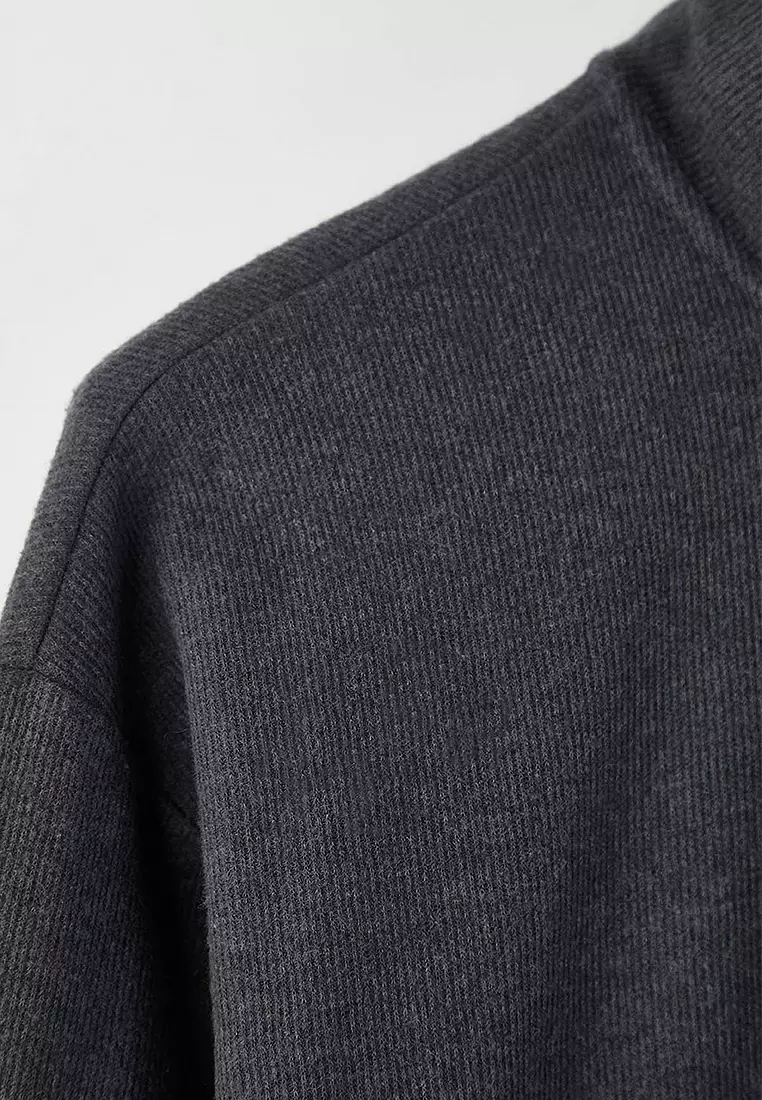 Stand Collar Sweatshirt