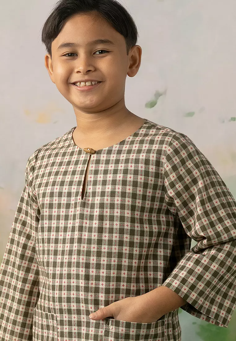 Abadi Baju Melayu Teluk Belanga Set