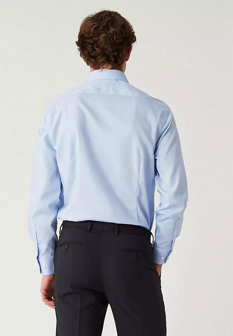 Slim Fit Non Iron Pure Cotton Shirt
