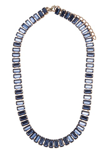 Simple Baguette Gemstone Necklace, 飾品配件,esprit hk store 項鍊
