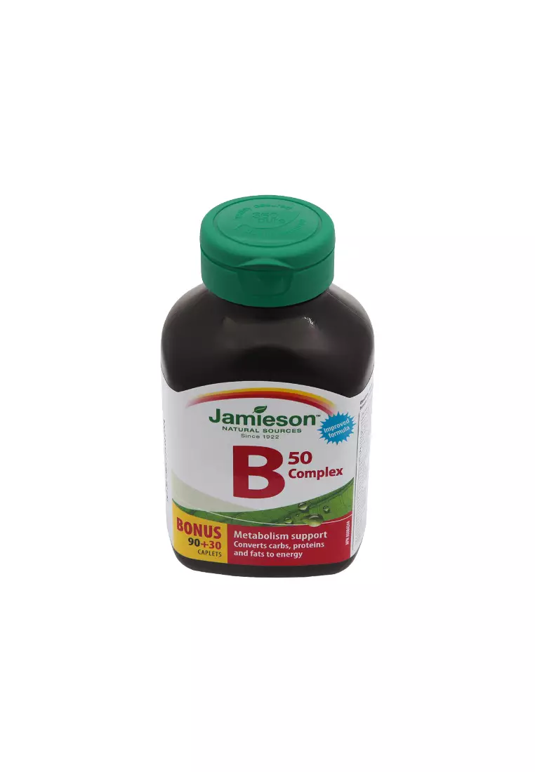 JAMIESON Vitamin B Complex 50mg 120capsule(s)