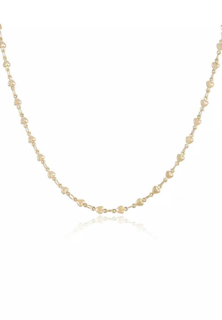 Sabrina discount heart necklace