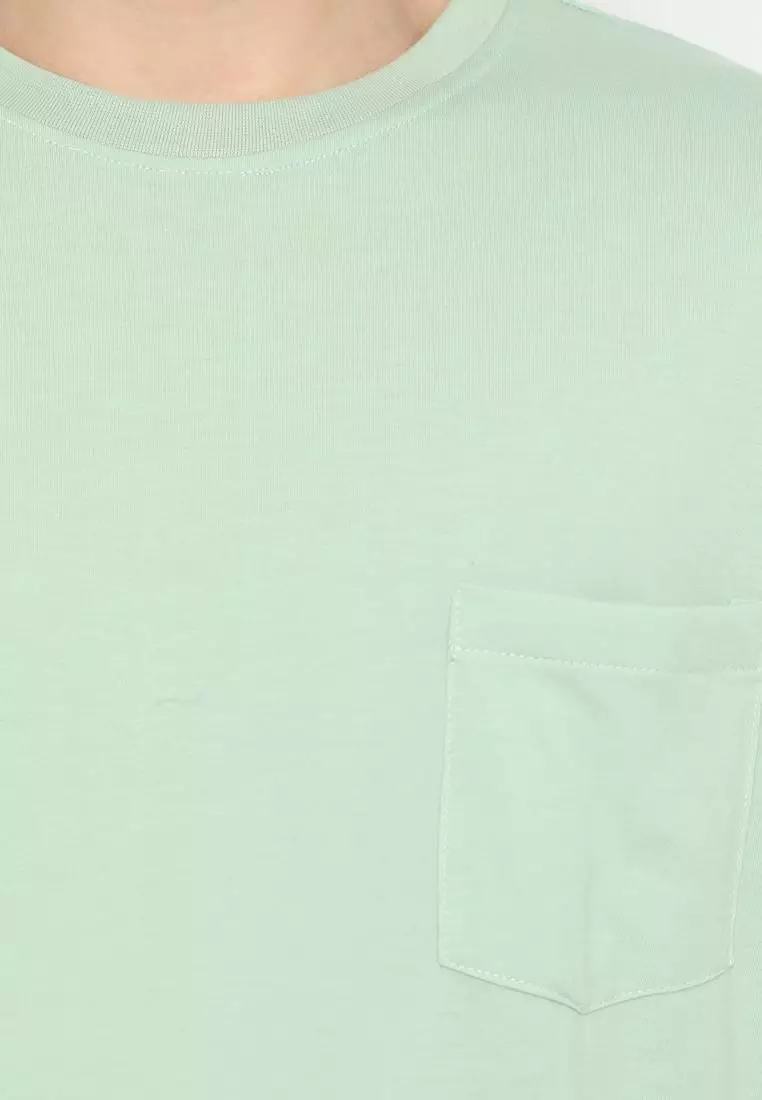 MATSUDA Kaos Polos Pocket T Shirt Cotton Chuo