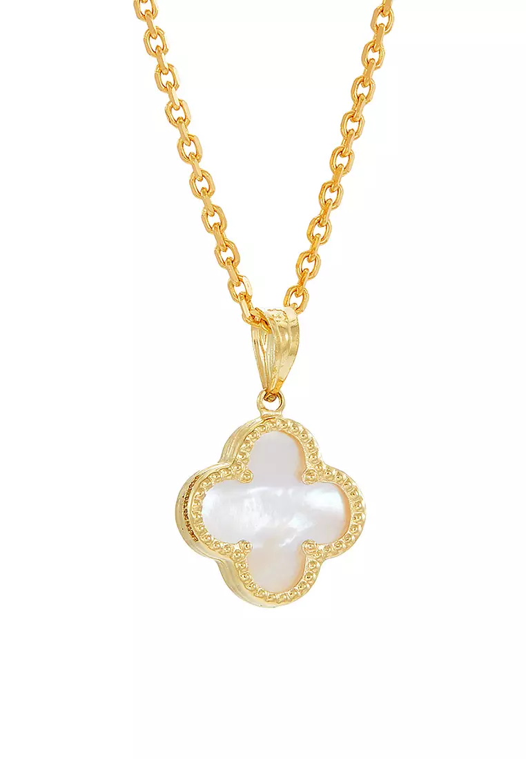 HABIB Mother of Pearl Pendant in 585/14K Yellow Gold YOP-1000