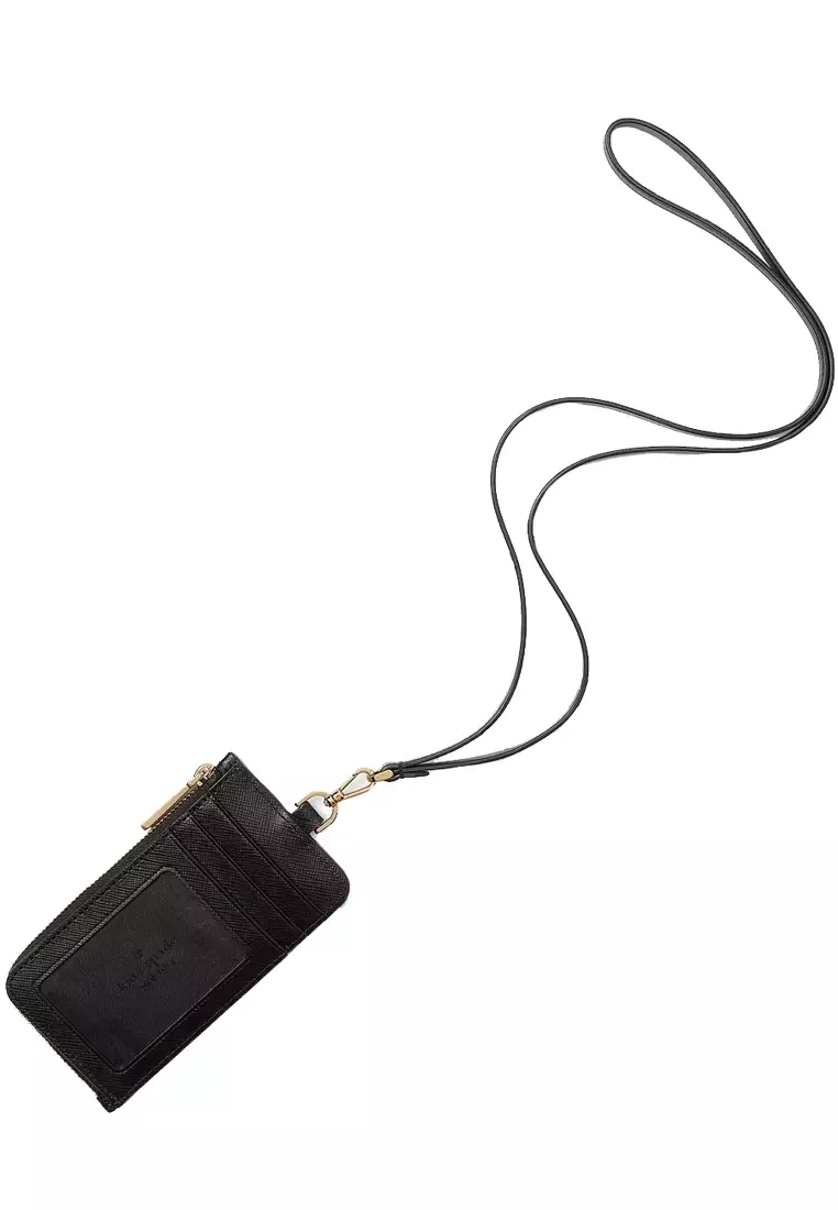 Kate Spade Madison Cardcase Lanyard in Black kc573