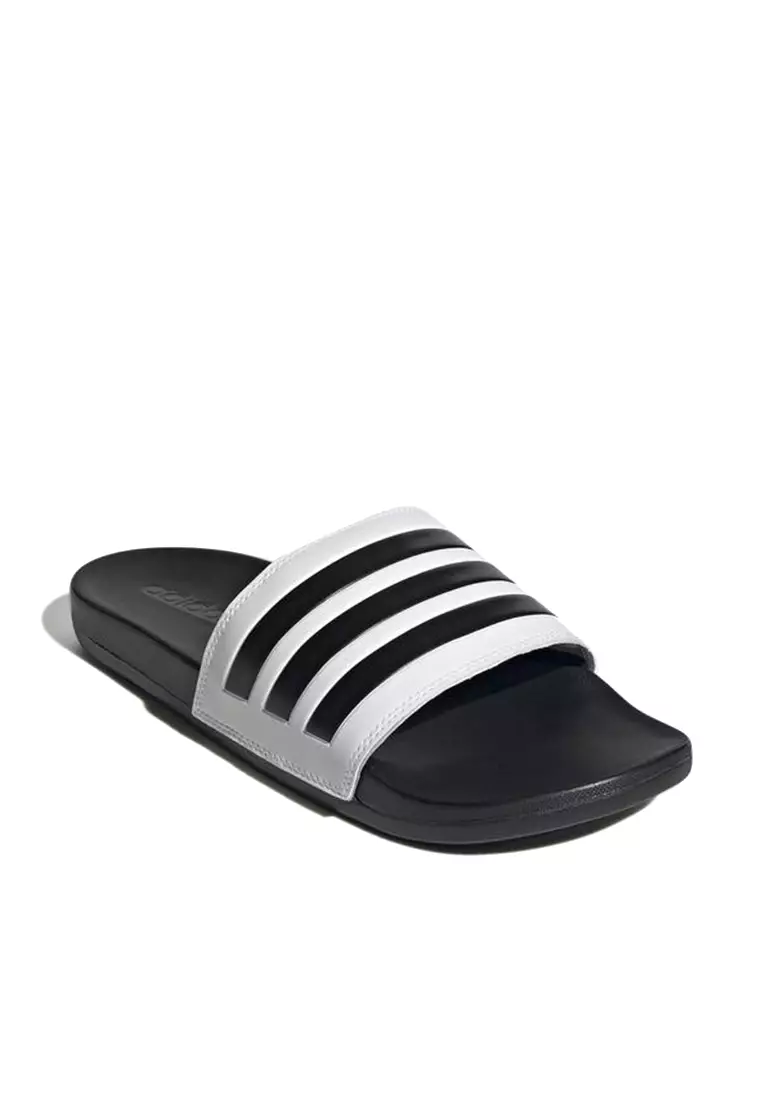 Adidas men's adilette outlet comfort slide sandal