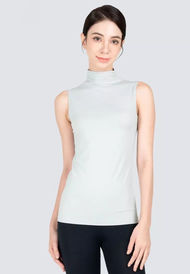 Polo Haus - Women’s Inner Wear (High Neck Sleeveless T-Shirt) WBIN002HSL