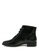 London Rag black Textured Ankle Boot in Black F7627SHE93E06CGS_4