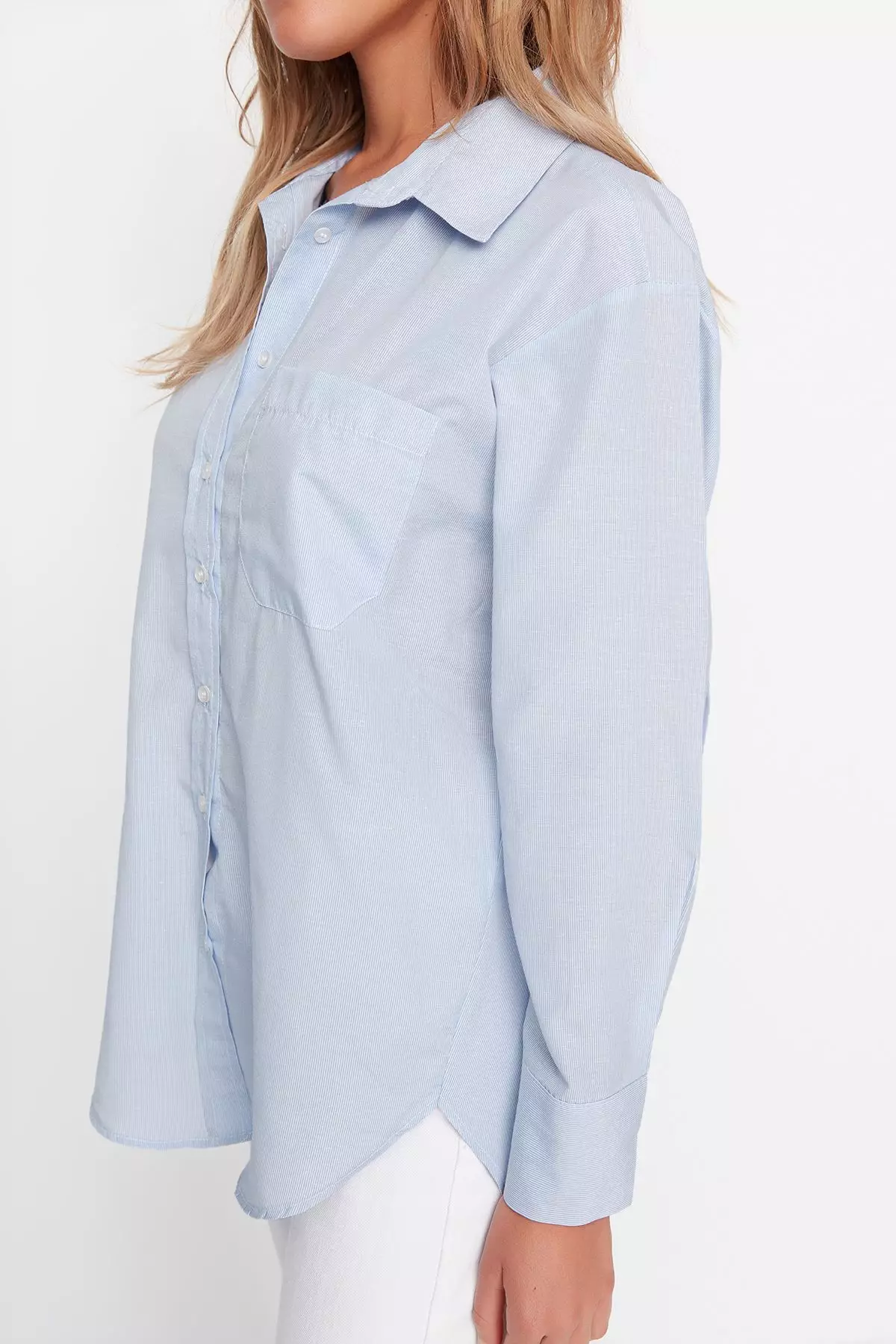 Long Sleeves Boyfriend Shirt