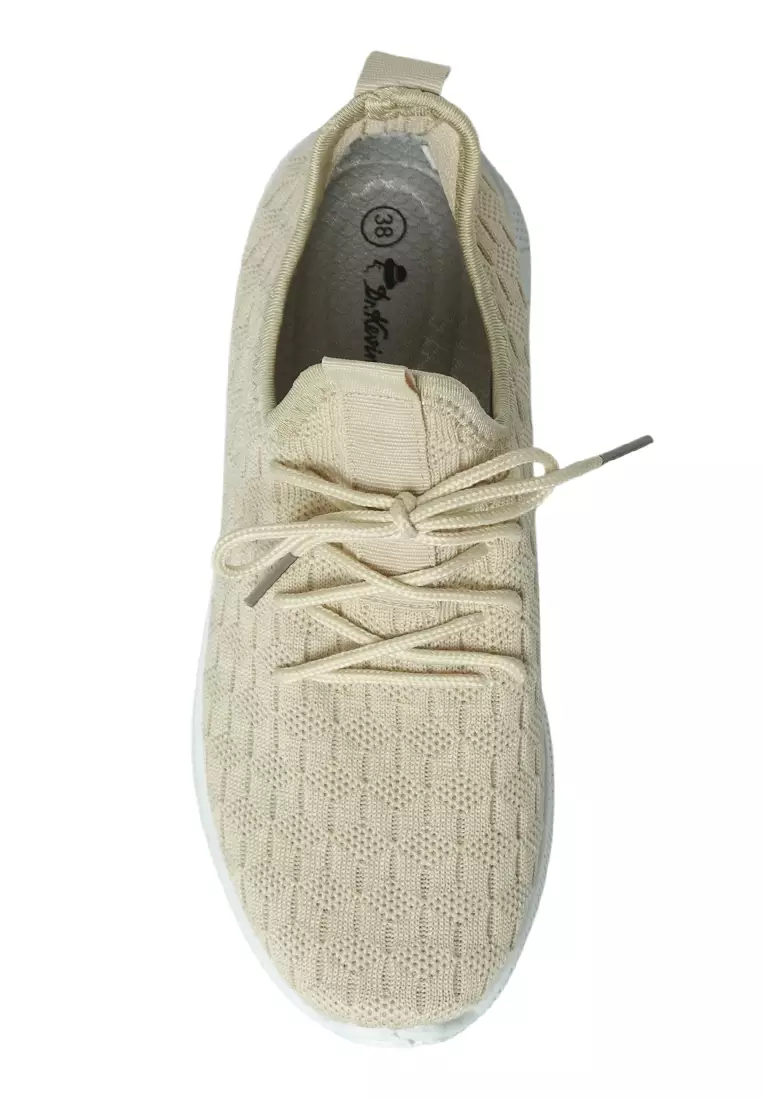Dr. Kevin Sepatu Olahraga Sport Wanita Sneakers Flyknit Tali 589-063