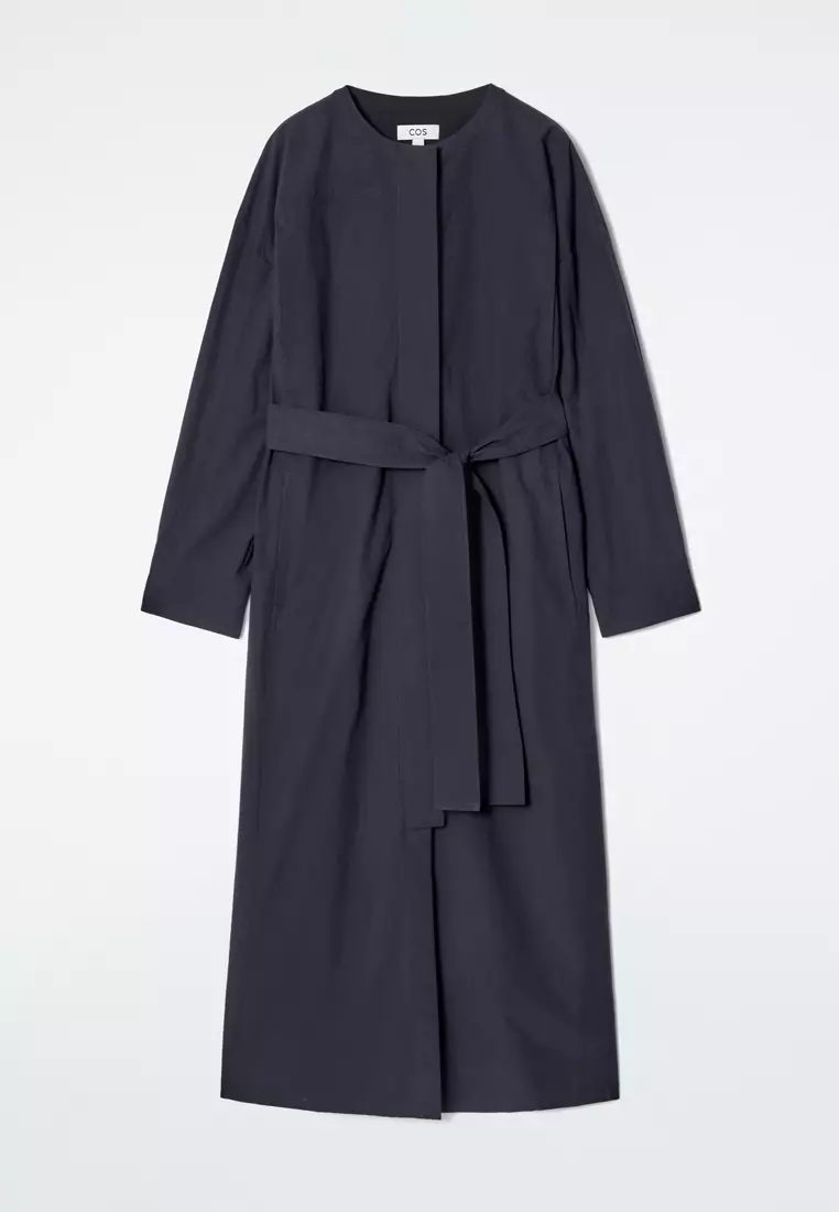 Belted Utility Shirt Dress