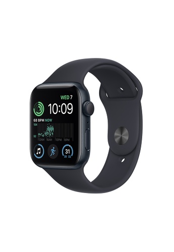 Apple [2022] Apple Watch SE GPS 44mm Midnight Aluminium Case with Midnight Sport Band - Regular 999B8ESBF2E956GS_1