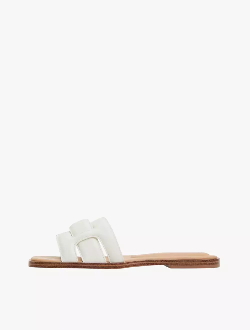 Aldo Eleny Flat Sandals - White