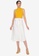 Origin by Zalora white Midi Flare Skirt made from TENCEL™ 355F2AA577747FGS_4