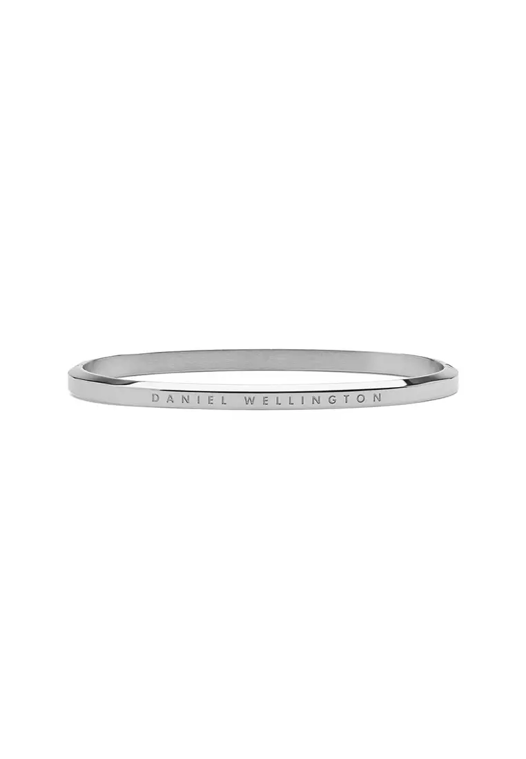Buy Daniel Wellington Classic Bangle Silver Unisex Bangle for women and ...