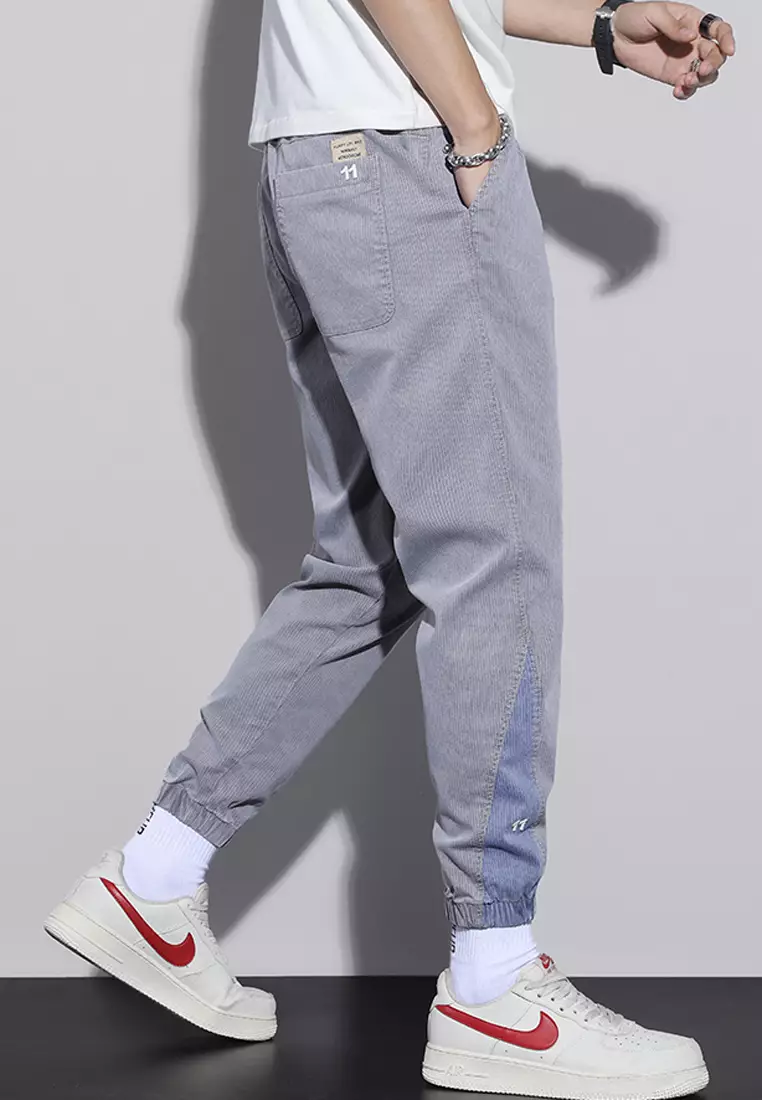 Men's Logo Stripe Joggers - Men's Sweatpants & Trousers - New In 2024