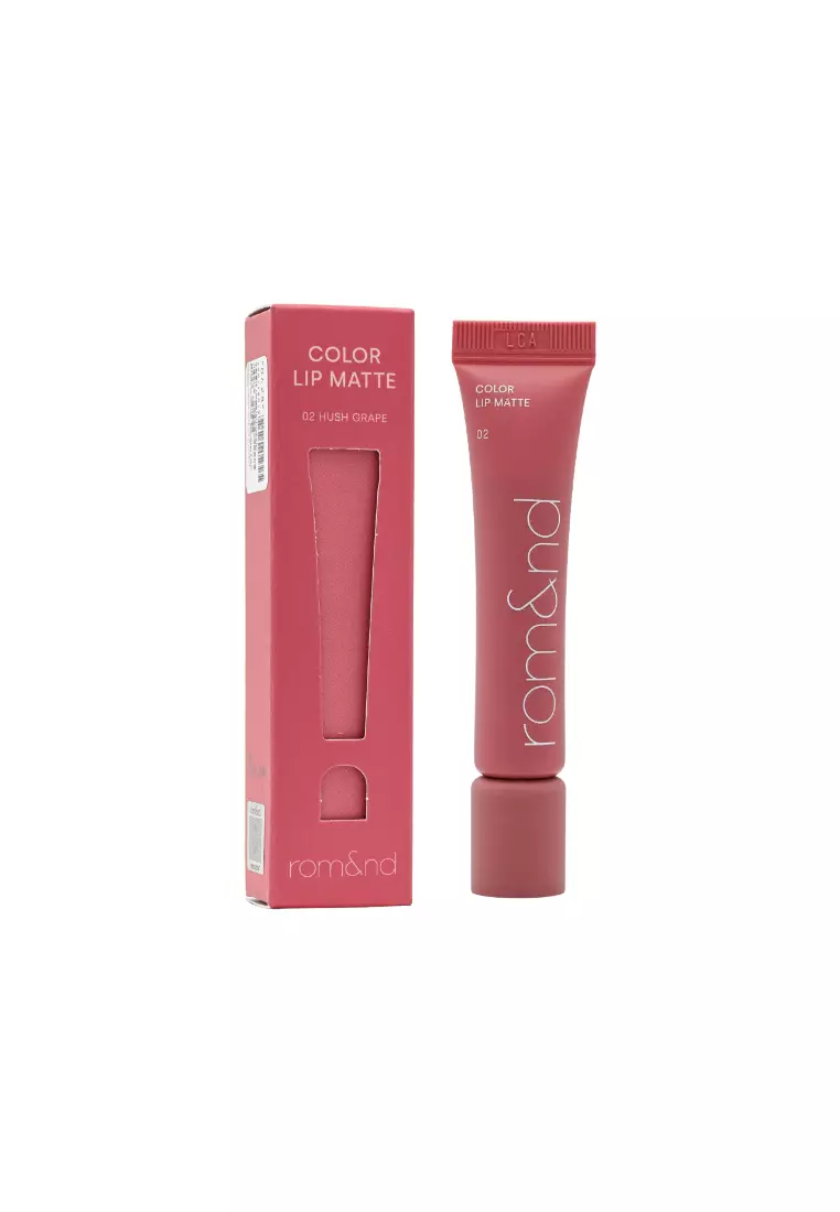 Rom&nd Color Lip Matte  (#02 Hush Grape)(8g) 8g02 HUSH GRAPE