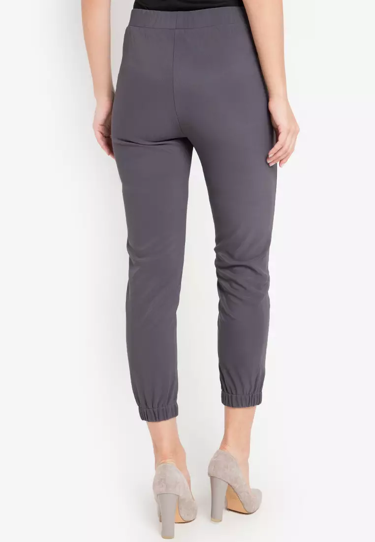 Stretch Straight Jogger Leg Pants