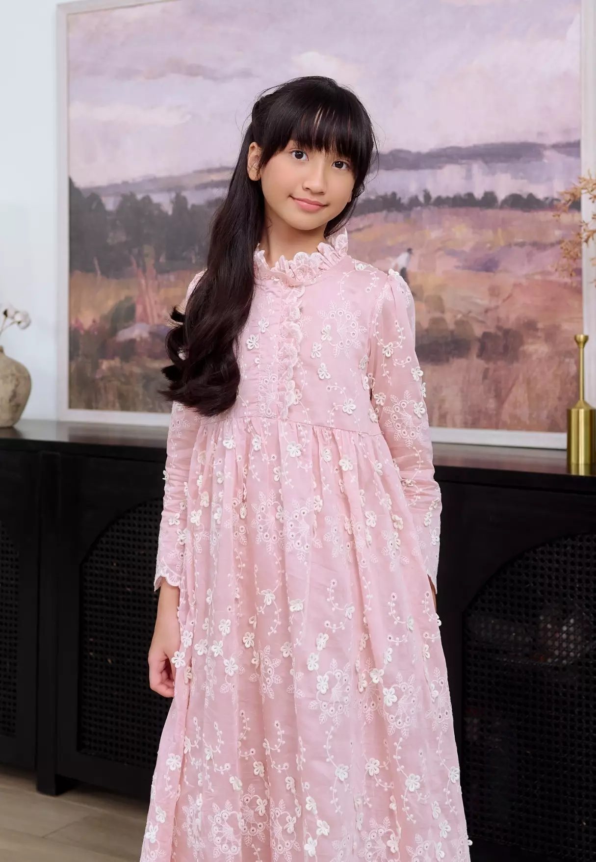 Kyra Dress - Blush Kids