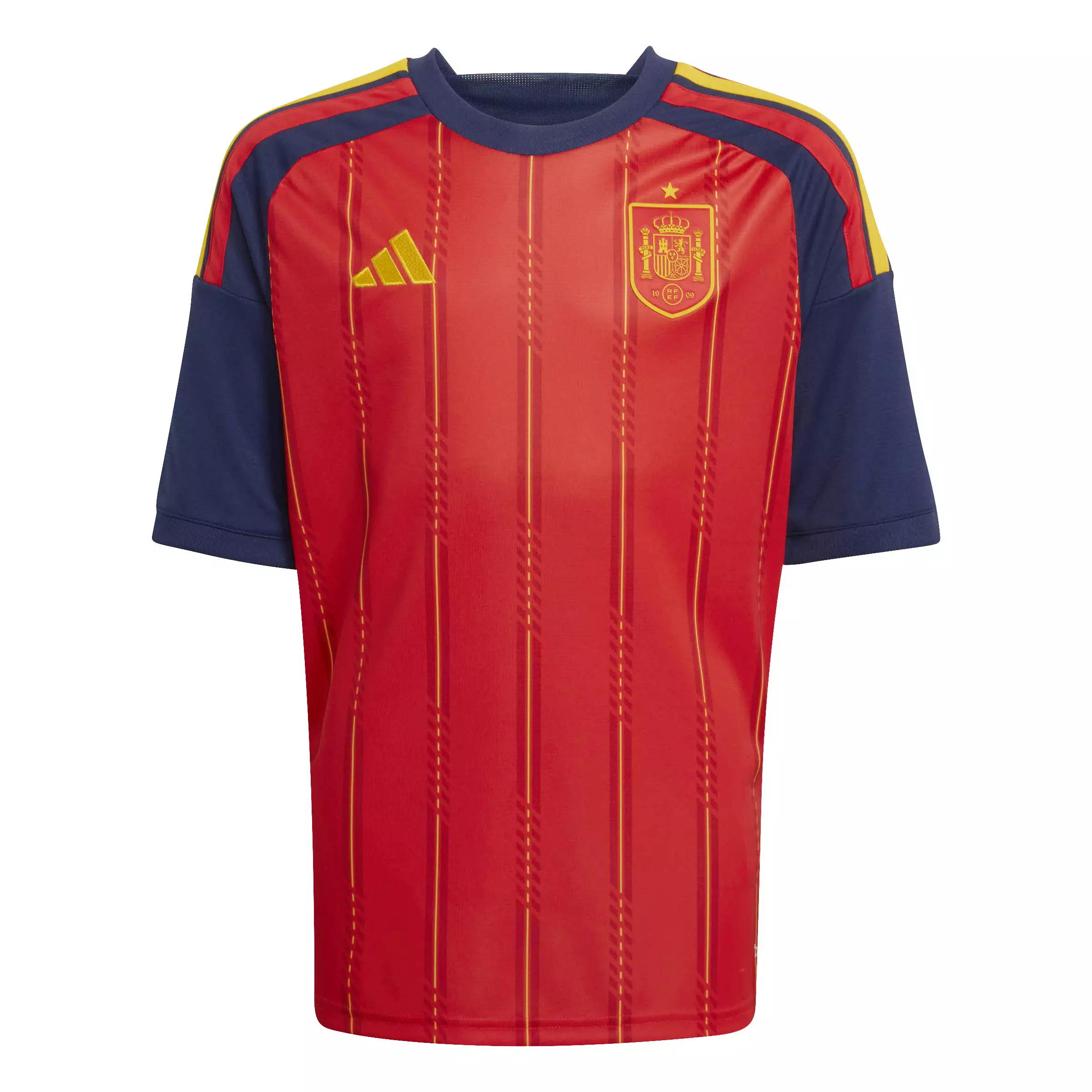 ADIDAS Spain 26 Home Youth Jersey JZ5757 - Jersey Anak (Merah)